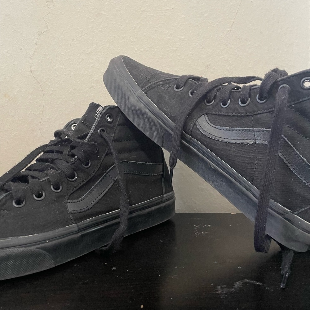 Black High Top Vans